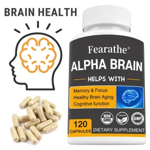 Alpha Brain Nootropics Brain Supplement
