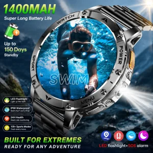 Military Outdoor Smart Watch