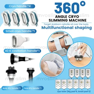360° Cryolipolysis 40K Fat Reduction